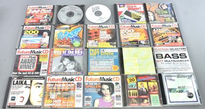 various-Large lot of CDs, disks etc